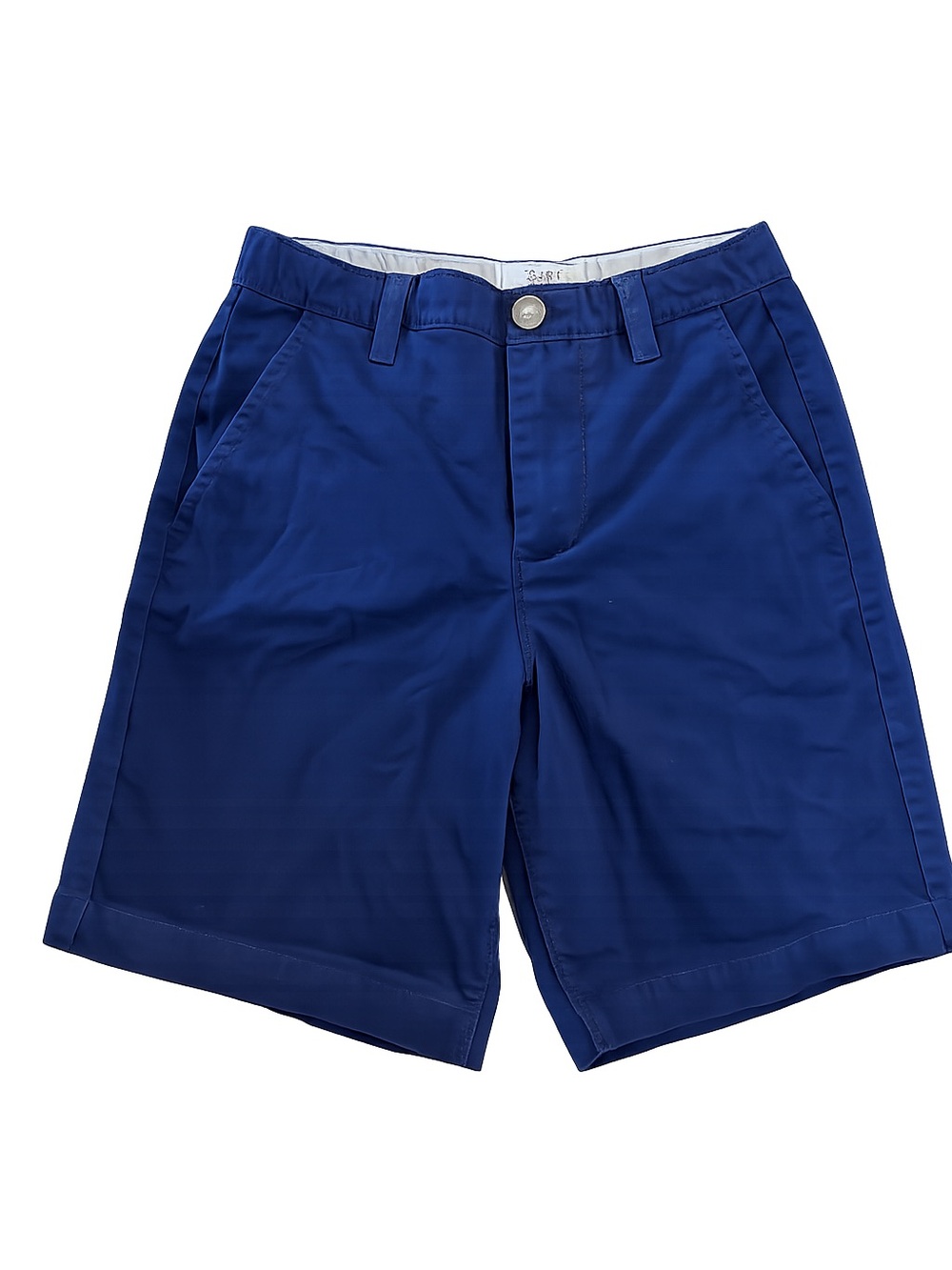 crown & ivy Men's Royal Blue Flat Front Shorts